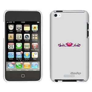  Single Heart Design on iPod Touch 4 Gumdrop Air Shell Case 