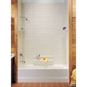  Swanstone Shower Wall TI501 SS, Bisque: Home Improvement