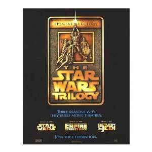  Star Wars Trilogy Movie Poster, 11 x 14 (1997)