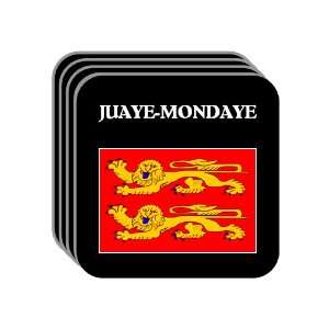  )   JUAYE MONDAYE Set of 4 Mini Mousepad Coasters 