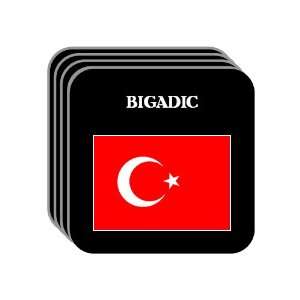  Turkey   BIGADIC Set of 4 Mini Mousepad Coasters 