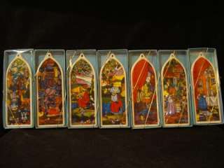 bb Precious Moments Beatitudes Set Of 7 Stained Glass  
