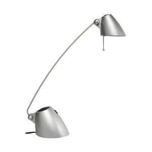  Dainolite DLHA111 SV Themis 1 Light Table Lamp in Silver 