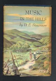 Music In The Hills~D.E. Stevenson~Peoples Book Club~HCDJ 1950  