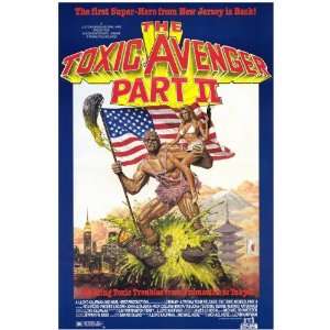  Toxic Avenger Part II Poster Movie 27x40