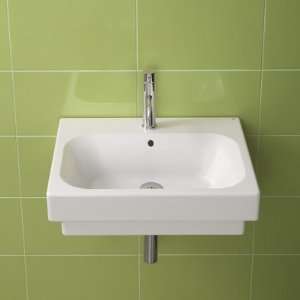  Universal Flex Ceramic Bathroom Sink in White: Home 