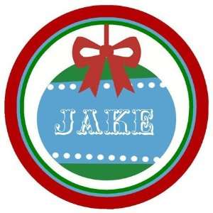  BOY CHRISTMAS ORNAMENT PERSONALIZED CHILDRENS PLATE: Home 