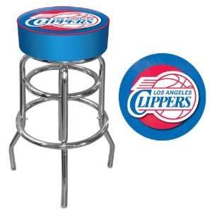 Los Angeles Clippers NBA Padded Swivel Bar Stool   Game Room Products 