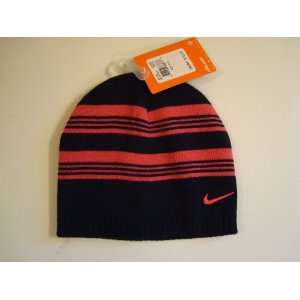  Nike Black and Pink Beanie Hat: Sports & Outdoors