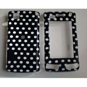  New Black and White Polka Dots Design Lg Incite Ct810 Cell 