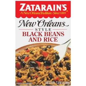 Zatarains New Orleans Style Black Beans And Rice 8 oz (Pack of 12 