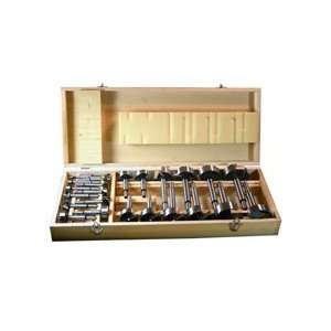   Bit Set in Wooden Box by Peachtree Woodworking PW913
