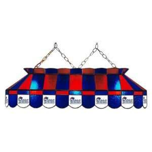   Brands New England Patriots 40W in. Stained Glass Pool Table Light