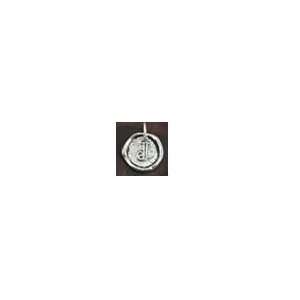  Wax Insignia Mini Accent Silver Seal Charm Pendant Initial 