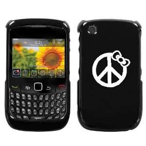 BLACKBERRY CURVE 8520 8530 9300 3G WHITE PEACE BOW ON A 