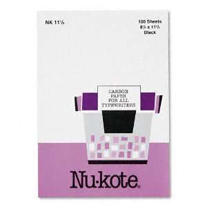  Nu Kote® Black Carbon Paper Film for Typewriting, Letter 