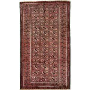   Rust Red Persian Hand Knotted Wool Shiraz Rug: Home & Kitchen