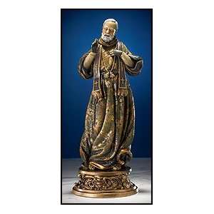  9 Gifts of Faith Milagros Patron Saints Statue St. Padre 