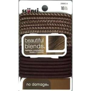  Scunci No Slip Blen 4Lg No Dam Brown (3 Pack) Health 