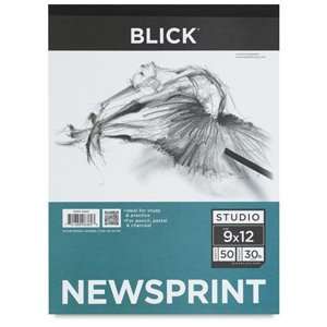  Blick Studio Newsprint Pads   12 times; 18, Newsprint Pad 