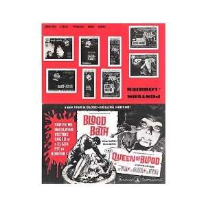  Blood Bath/Queen Of Blood Movie Poster, 17 x 11 (1966 