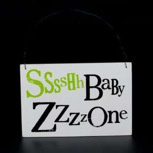 The Bright Side Sign   Sssshh Baby Zone:  Home & Kitchen