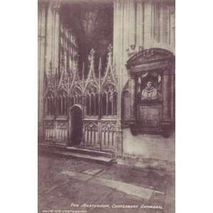   Coaster English Church Kent Canterbury Cathedral K74