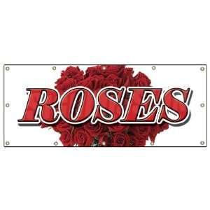   SIGN red rose flowers flower shop signs florist: Patio, Lawn & Garden