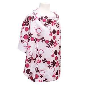   Collections 100% Breathable Cotton Chic Nursing Cover   Pink Blossom