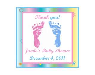   or Girl Neutral Personalized Baby Shower Thank You Magnet Favor  