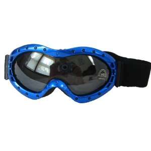  Ski Snowboard Snowmobile Snow Goggles / Mirror Antifog Lens / Blue 