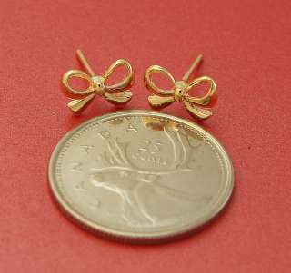 Mini Flower CZ Gold Plated Stud Earrings For Kids & Adults  