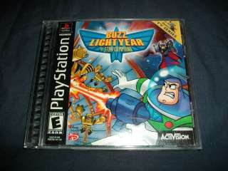 Buzz Lightyear of Star Command (PS 1) COMPLETE   EXCELLENT CONDITION 