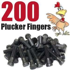  200 Pack Chicken Plucker Fingers similar to Kent C 25: Pet 