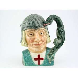 Royal Doulton St George Large D6618 Character Jug:  Home 