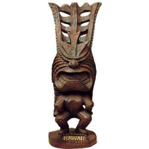   God of Long Life Tiki Hawaiian Hawaii Hapa Wood 40102: Home & Kitchen