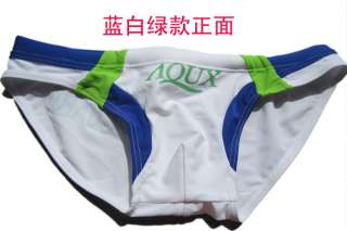 NEW BRAND AQUX MEN SEXY Brief Swimwear Size M,L,XL # AQ03  