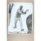 TENNIS PLAYER PICTURE FRAME RAISED RACKET BAG AND BALL 3 X 4 1 2 