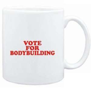    Mug White  VOTE FOR Bodybuilding  Sports