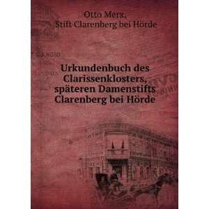  Urkundenbuch des Clarissenklosters, spÃ¤teren 