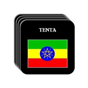  Ethiopia   TENTA Set of 4 Mini Mousepad Coasters 