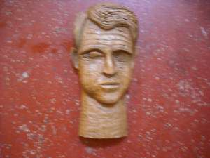 Clarence Stringfield Carving of Ted Kennedy Amazing!  