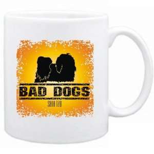  New  Bad Dogs Shih Tzu  Mug Dog: Home & Kitchen