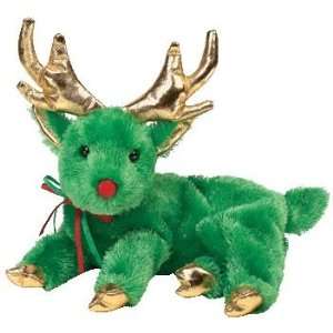   Beanie Baby   SLEIGHBELLE the Reindeer (Green Version) Toys & Games