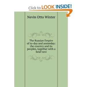   and its peoples, together with a brief revi Nevin Otto Winter Books
