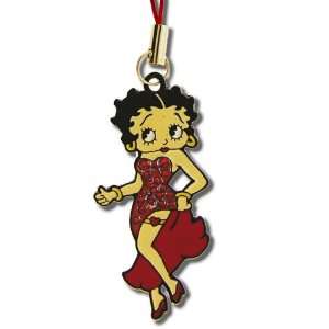  Licensed Betty Boop Cellphone Charm Betty Boop Wearing a 