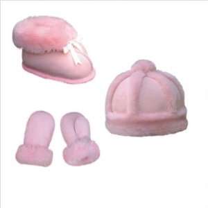  Lamo Pink Bootie Set Baby Bootie Set in Pink: Everything 