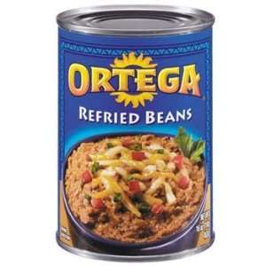 Ortega Refried Beans 16 oz  Grocery & Gourmet Food