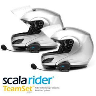 Cardo Scala Rider Teamset PRO Bluetooth Team Set New  