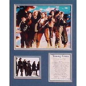  Young Guns Picture Plaque Framed